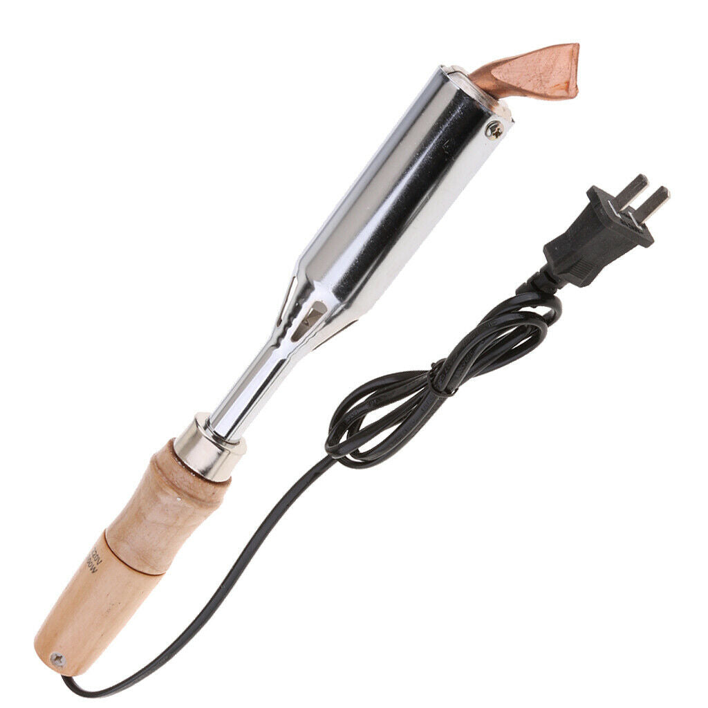 Electric soldering iron with insulated wooden handle welding tool 300W