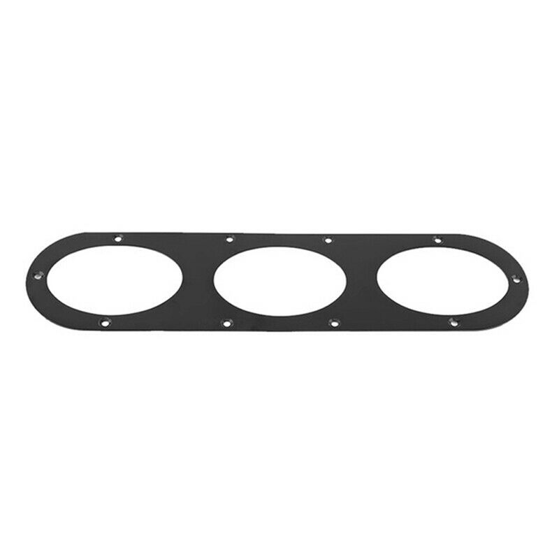 2Pcs Universal Aluminium Car Rear Bumper Race Air Diversion Diffuser Pan MEBDDD