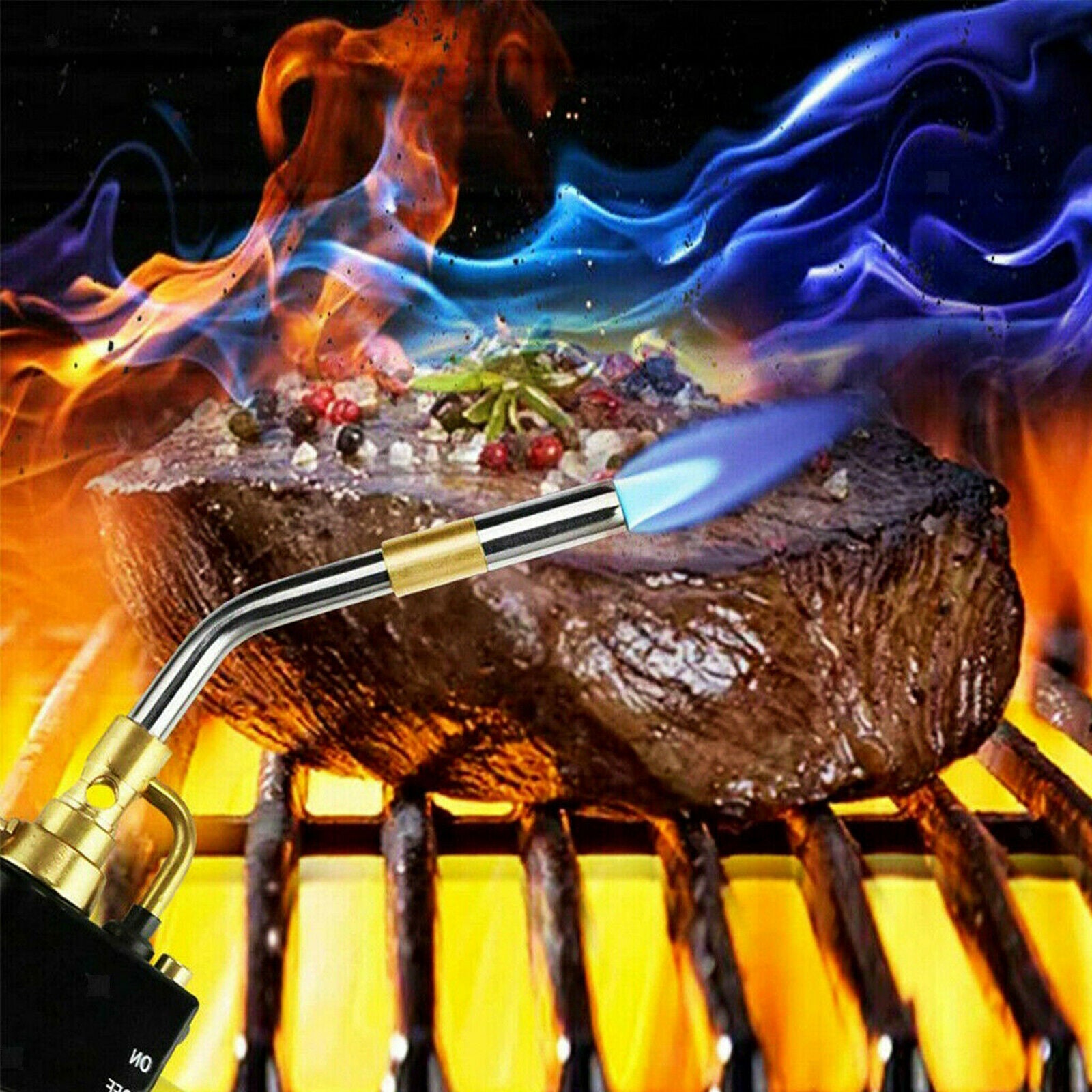 Heavy Duty Professional Multi Purpose Mapp Torch for Brazing and Barbecue