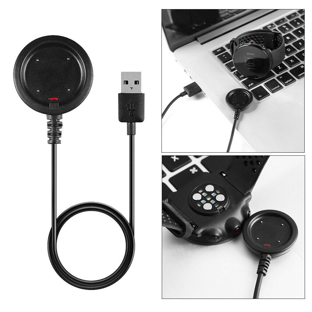USB Charging Cable Power Charger for Polar GRIT X Ignite Smart Watch