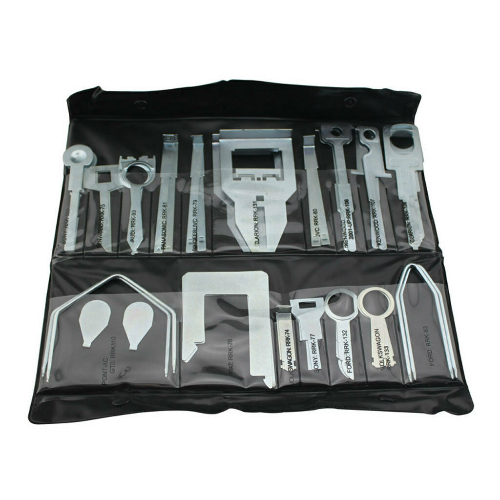 Aftermarket Theft-Deterrant Radio Stereo Release Removal Tool Keys
