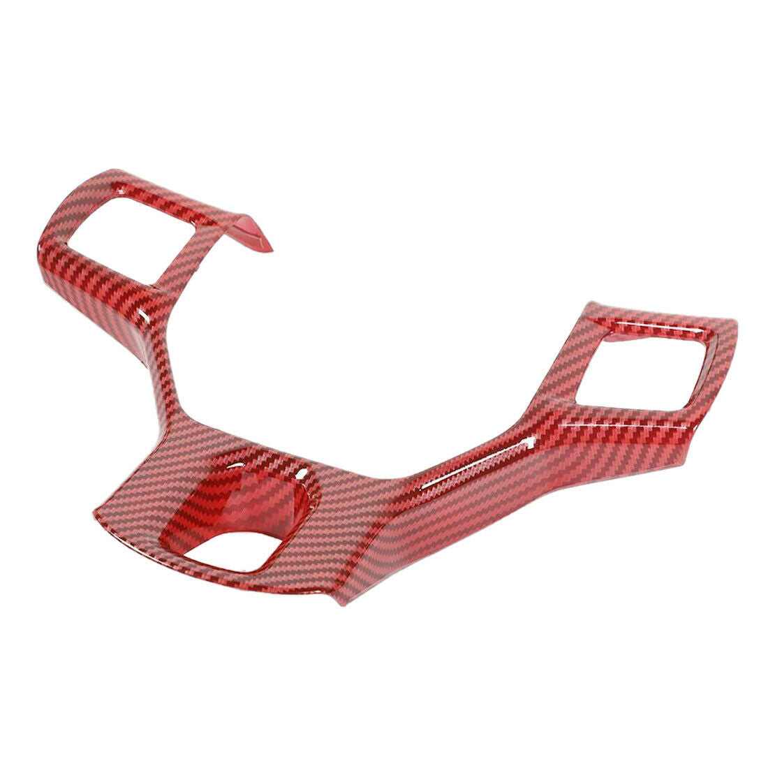 1x Steering Wheel Button Panel Cover Frame Bezel Decor Fit for Dodge RAM 10-17