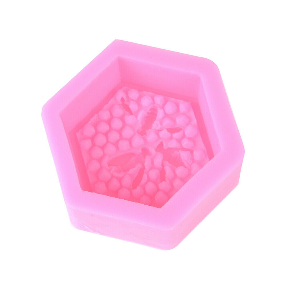 bee honeycomb silicone soap molds fondant chocolate cake mold diy baking .l8