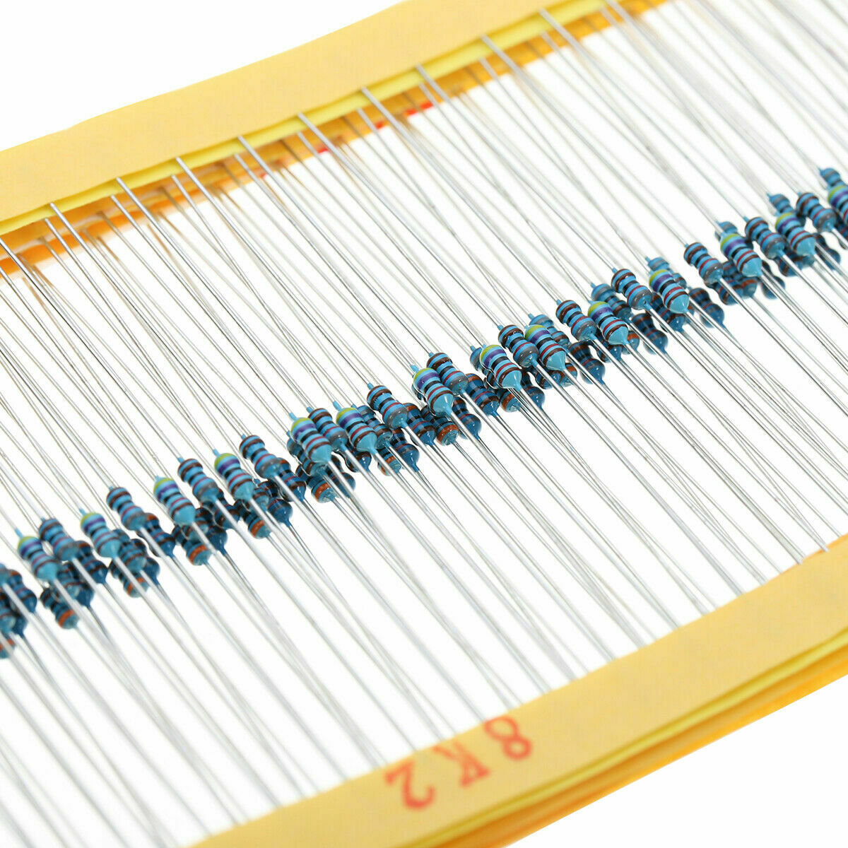 97 Values x 2425 pcs 1% 1/8W 1ohm-1M ohm Metal Film Resistors Assortment Kit