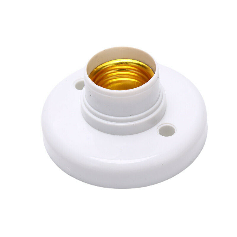 6PCS E27 Edison Screw Cap Socket Ceiling Light Bulb Holder Fixing Base Stand Tt