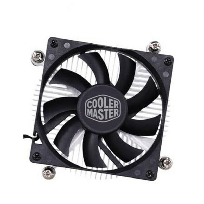 Cooler Master H115 MINI CPU Cooler with Low Noise 80mm Fan for MINI PC Box MotP8