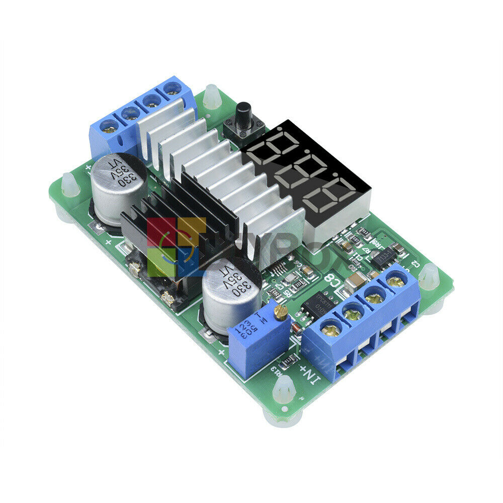 LTC1871 DC-DC Step up Boost Module Power Supply 3.5V to 30V 100W LED Voltmeter