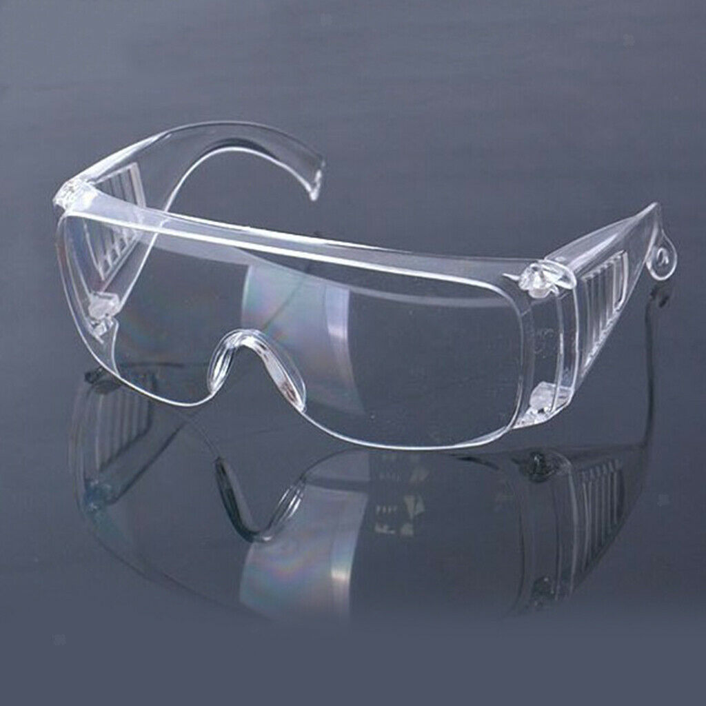 Plastic Safety Eyes Goggles Driving Protection Eyewear Glasses Transparent