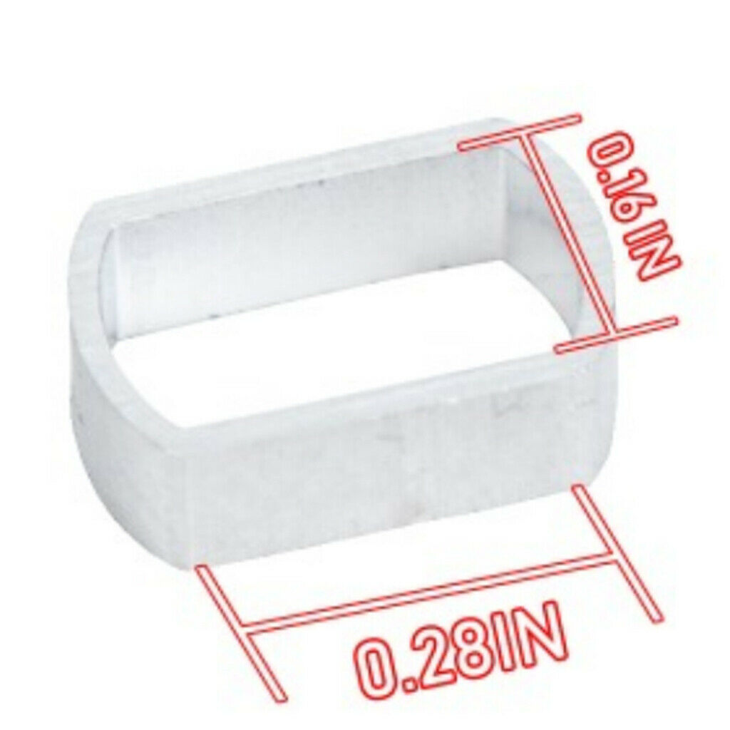 Aluminum Alloy Fishing Reel Handle Spacing Reel Handle Parts, White