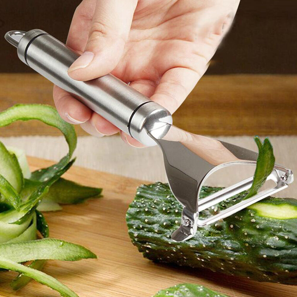 Stainless Steel Fruit Vegetable Potato Peeler Cooking Tools Kitchen Accessory BD
