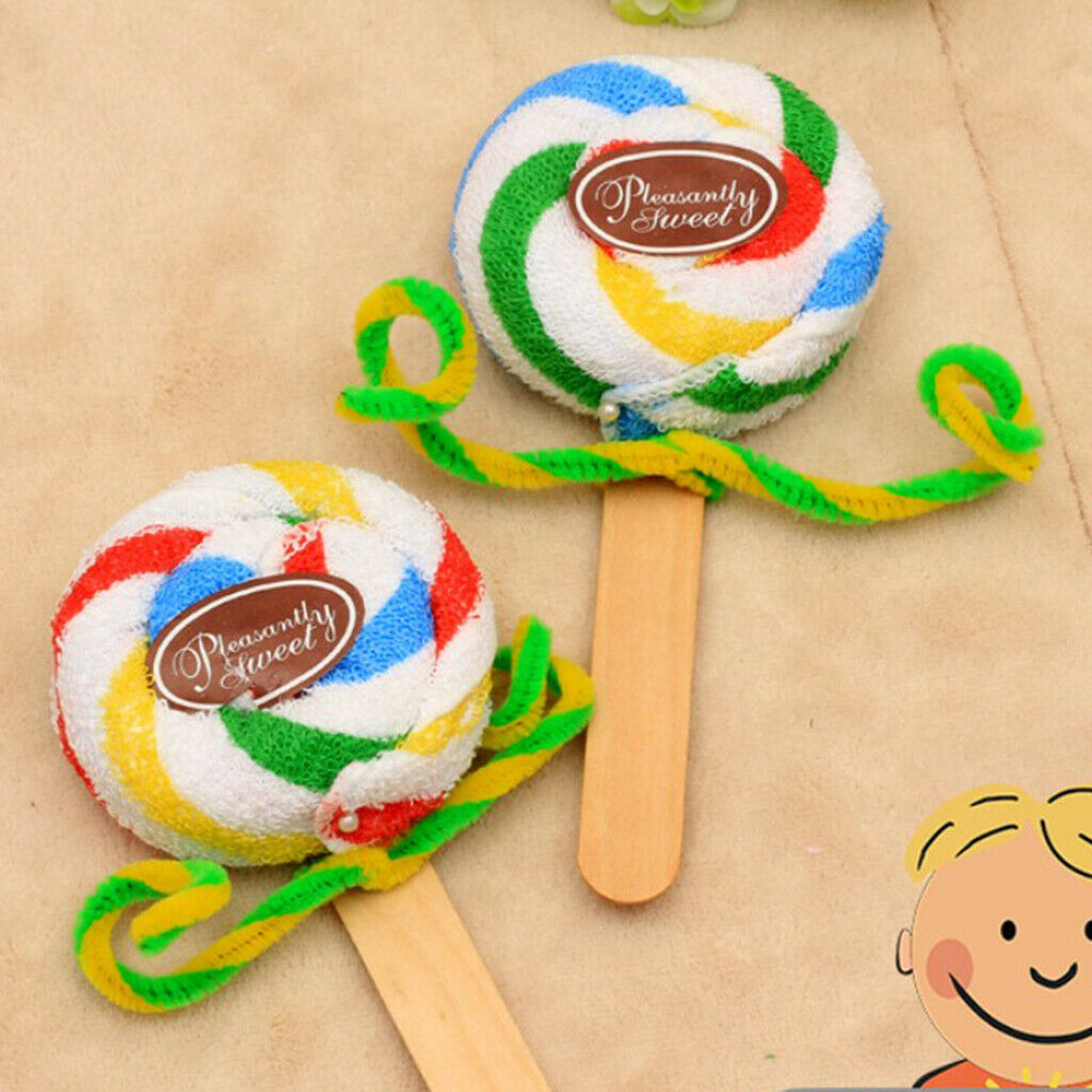 Lollipop Towel Washcloths Wedding Gift Thank You Guest Favor