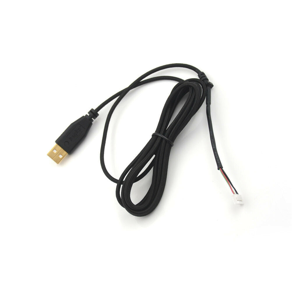 Black Replacement Gaming Mouse USB Cable Mice Line For Razer DeathAdder J.l8