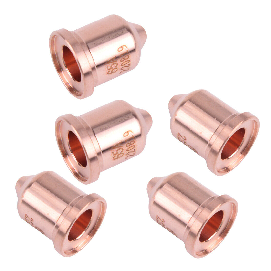 5pcs 65A Plasma Nozzle 220819 Fit For Power Max 65 85 105 HRT HRTs