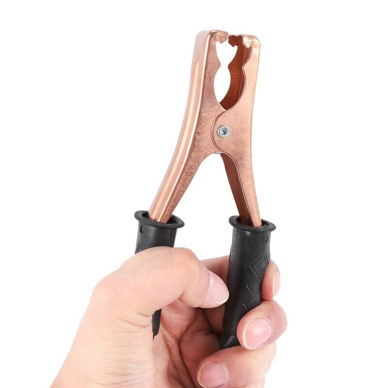 2 Pcs 300A 1.5M Electrode Holder Stick Welders /Ground Clamp Set Welding Rod SH6