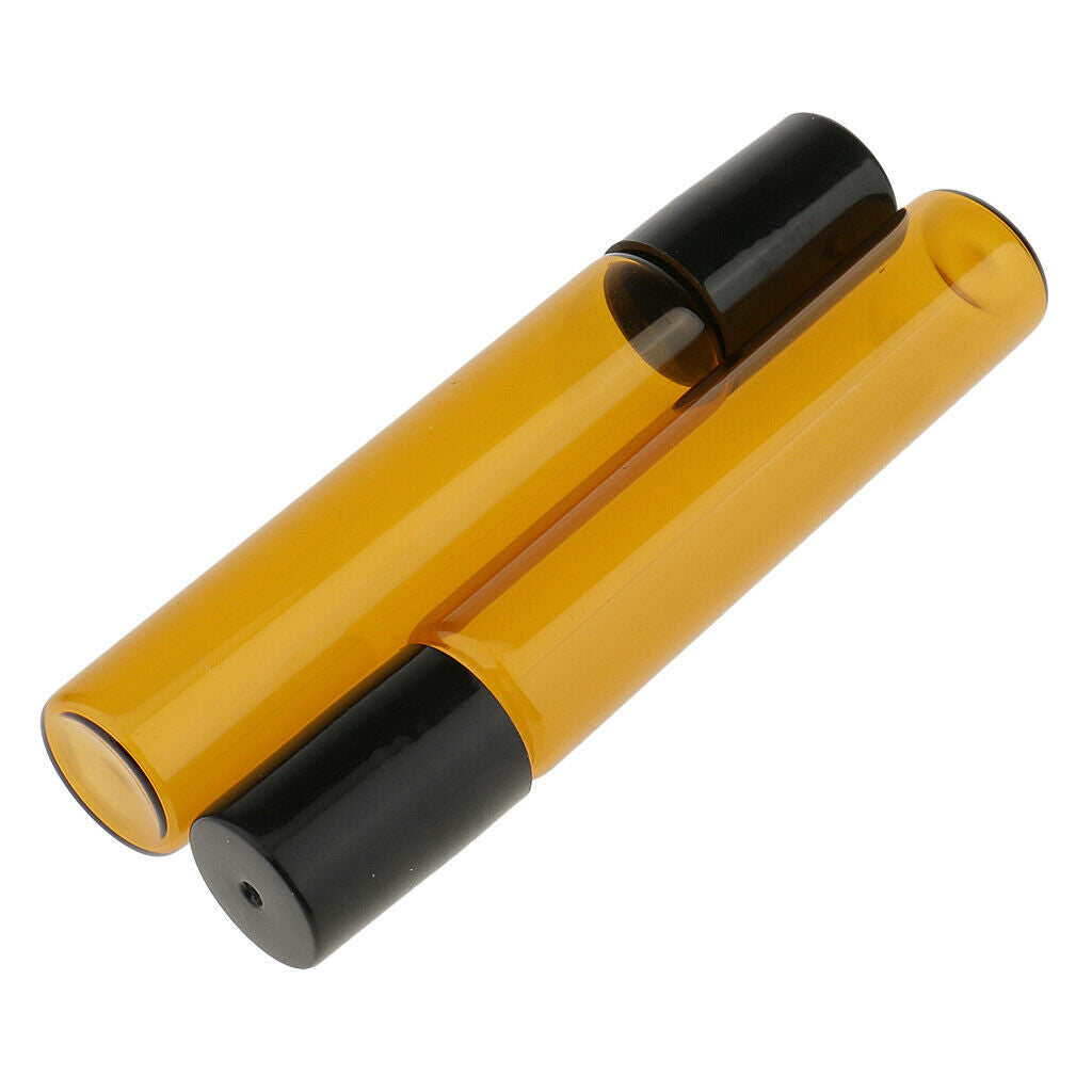12 Pieces 10ml Refillable Empty Glass Roll On Bottles for Essential Perfume