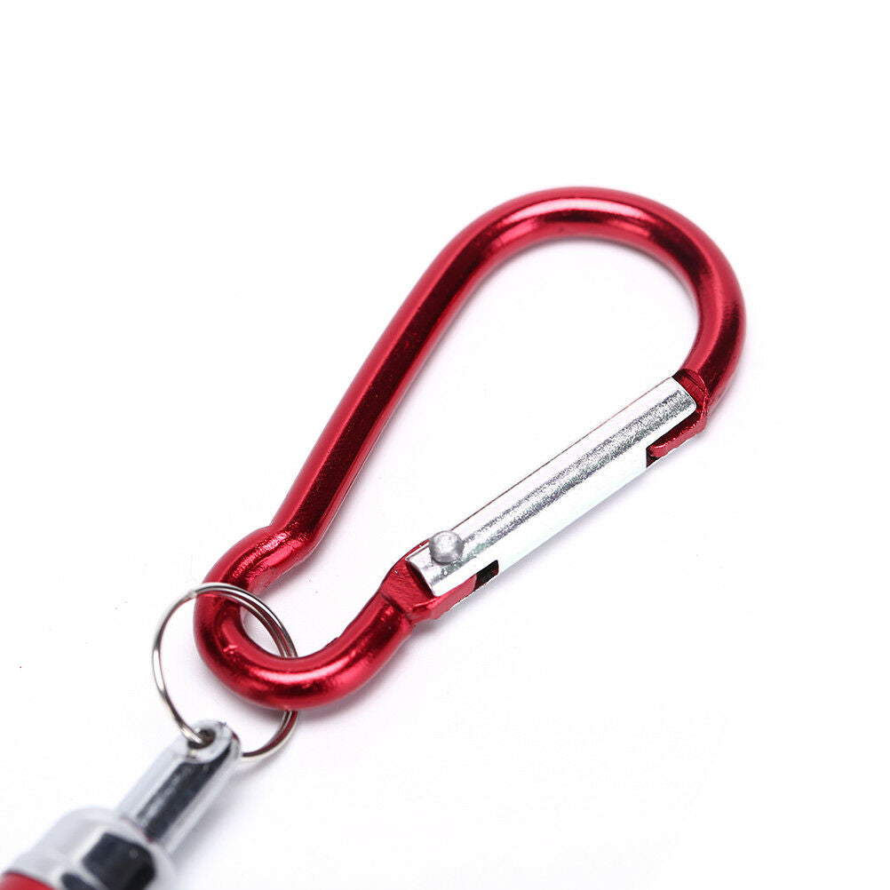 1pc 0.7mm golf pen recording Score with Carabiner length 16CM random col.l8