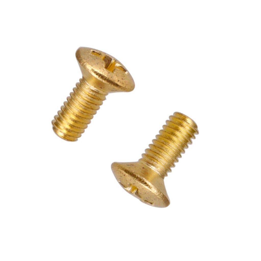 20x Switch Mounting Screw+12x Single Coil Pickup Head Mounting Height Screw