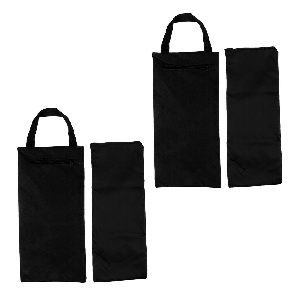 2 Pairs of Unfilled Sandbags for Strength Training And Exercise