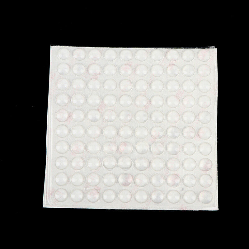 100PCS Self Adhesive Rubber Damper Buffer Cabinet Bumpers Silicone Furniture  KX