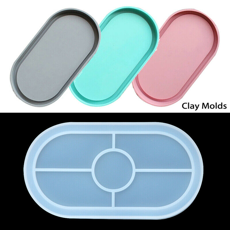 Mold Ashtray Coaster Flexible Silicone Mold Epoxy ResinCraft Clay Mol.l8