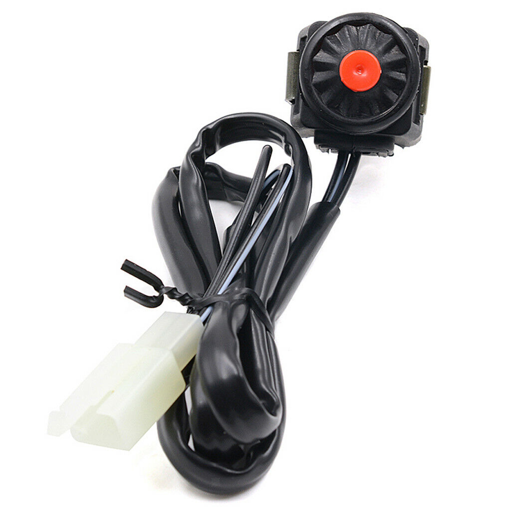 Horn Starter/Kill Switch for Pit Bike Go Cart ATV 7/8'' Handlebar Red
