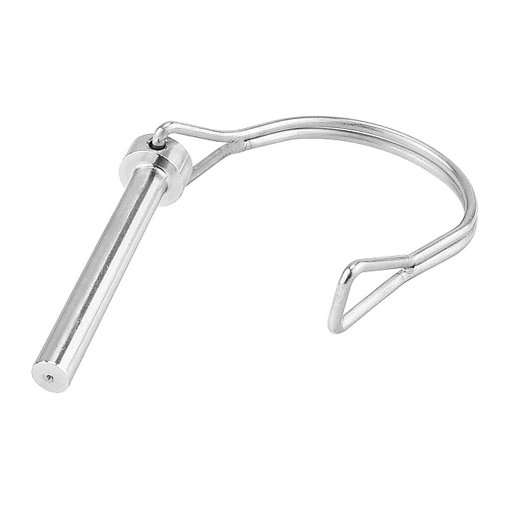 5x50mm 316 Stainless Steel Round Arch Locking Lock Pin For Marine Trailers