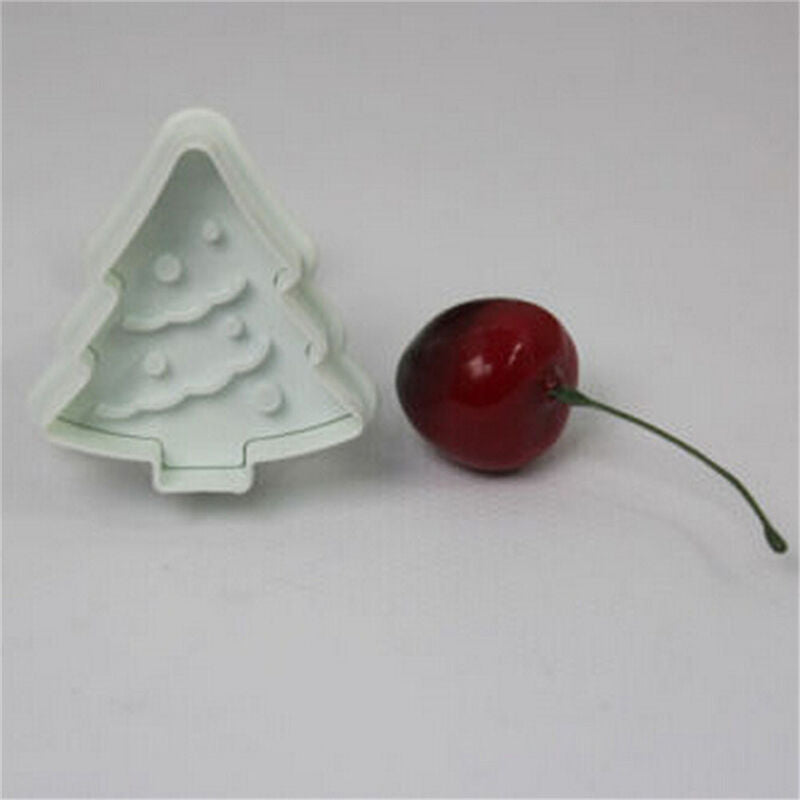 DIY Christmas Snowman Fondant Cake Mold Biscuit Cookie Plunger Cutters DecDD
