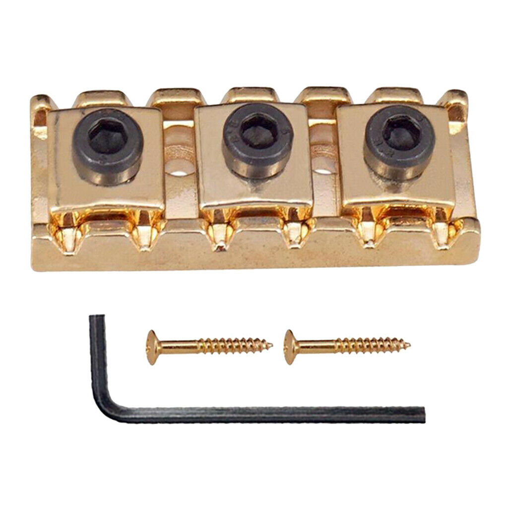 Locking Nut 42mm for Electric Guitar Tremolo Bridge Parts with Screw Spanner