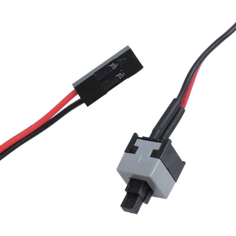20.5" Long Power Button Switch Cable for PC Switches Reset Computer Y7X5