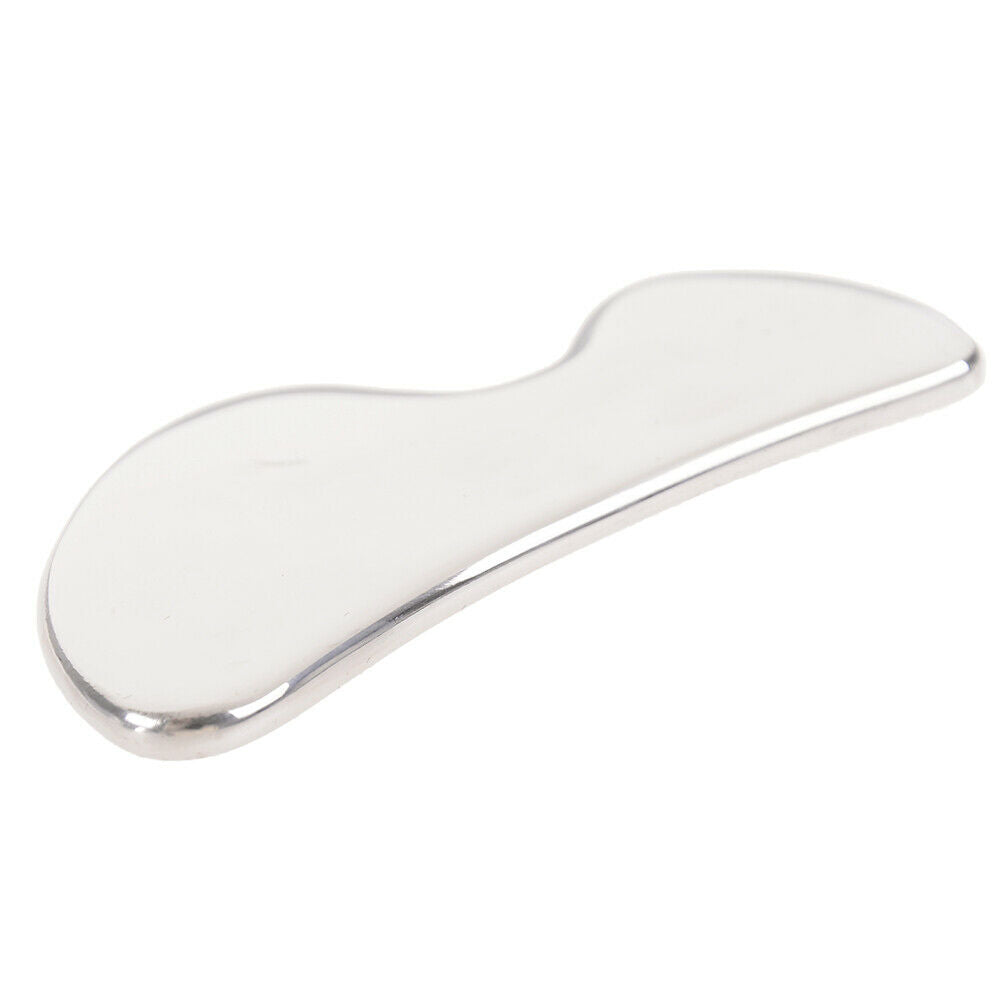 Medical grade 304 SPA body stainless steel gua sha board scraping massager BR