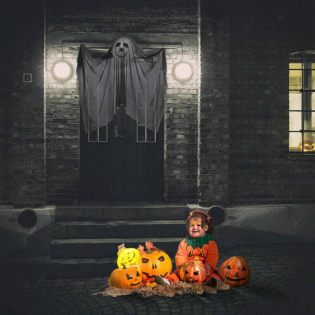 Novelties Toys - Set of 2 Floating Ghosts Balloon with Gauze for Halloween