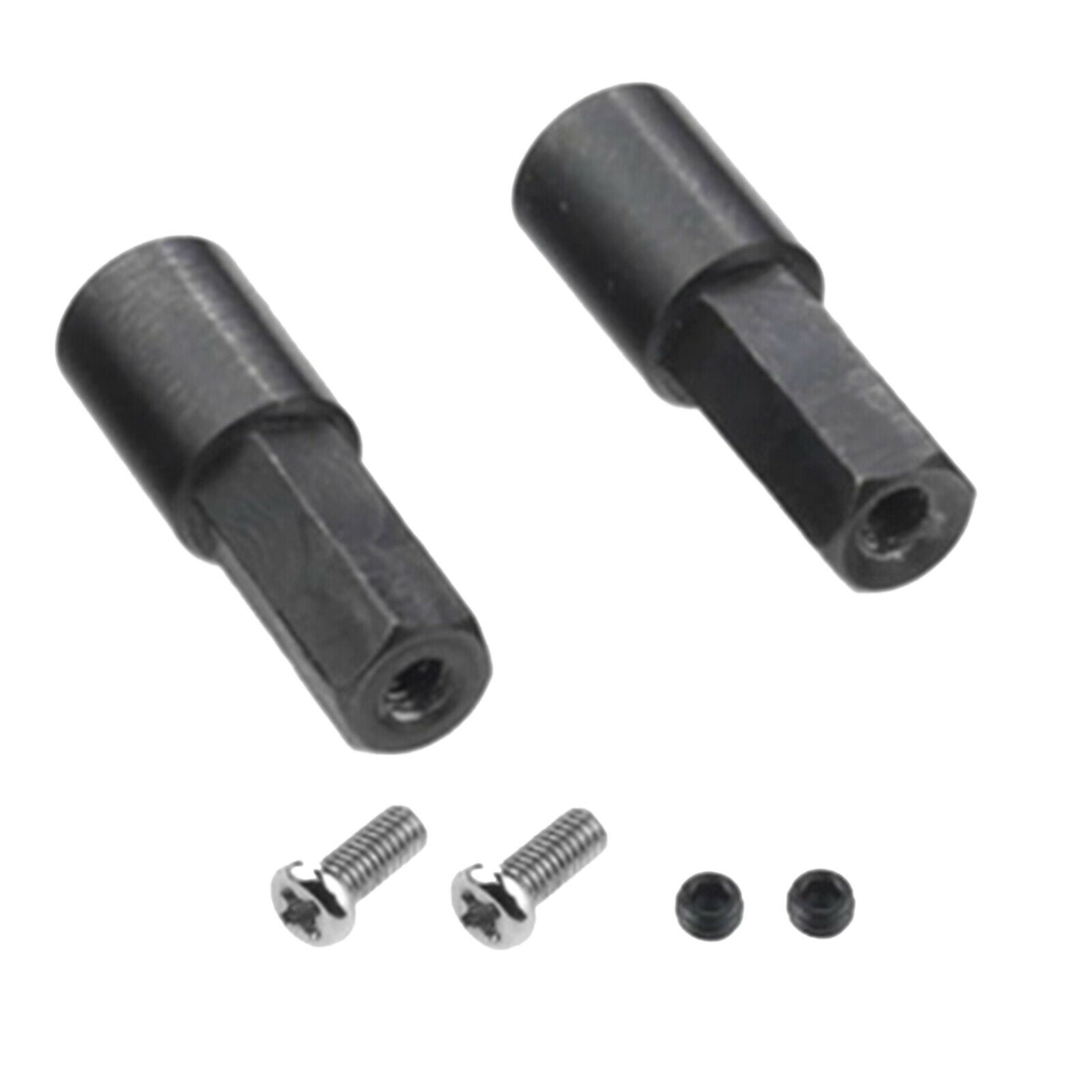 2Pcs RC Metal Wheel Axle Shaft Fit for WPL D12C14 C24 RC Parts Replace Parts