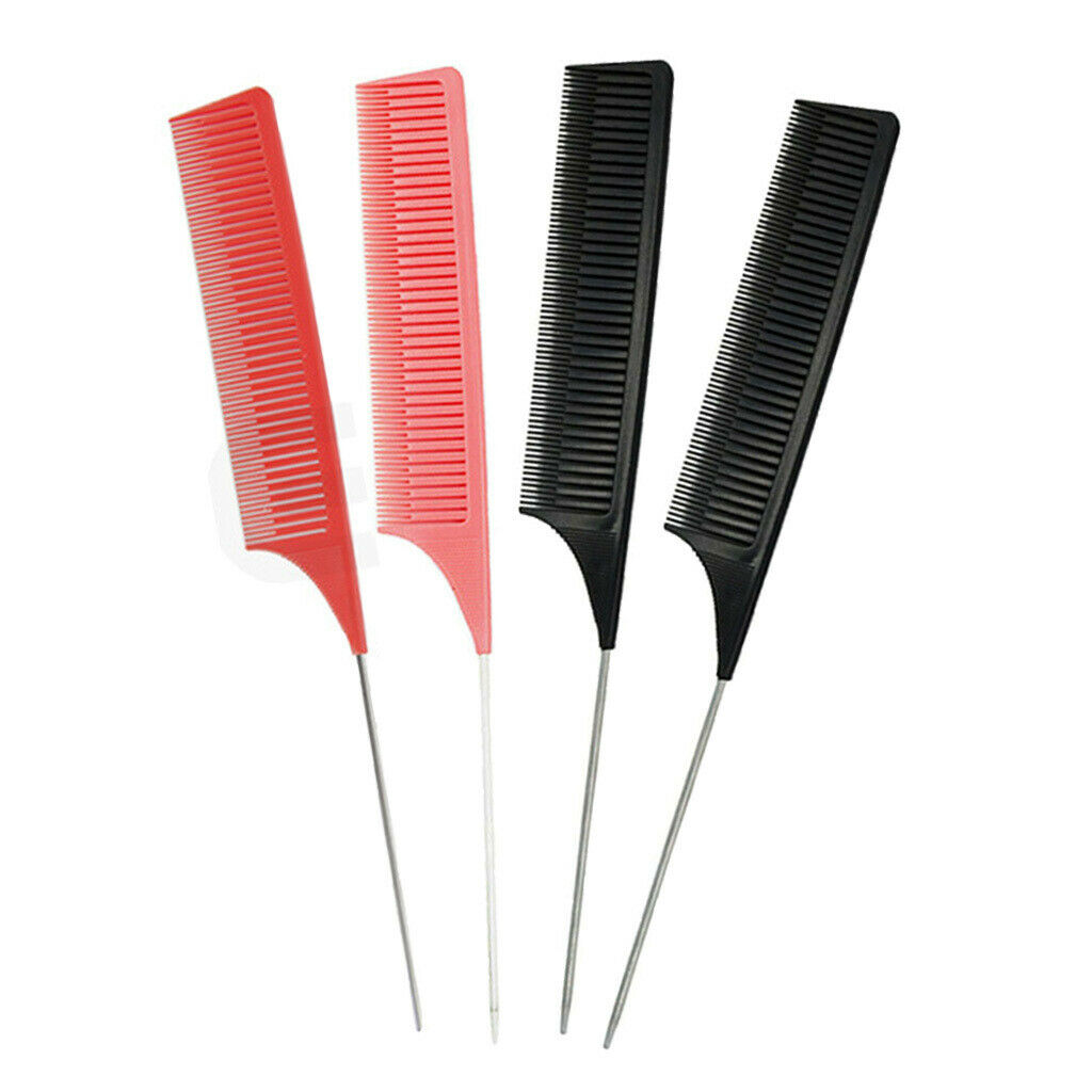 3x Professional ABS Weave Highlighting Foiling Hair Comb Styling Dyeing Hair