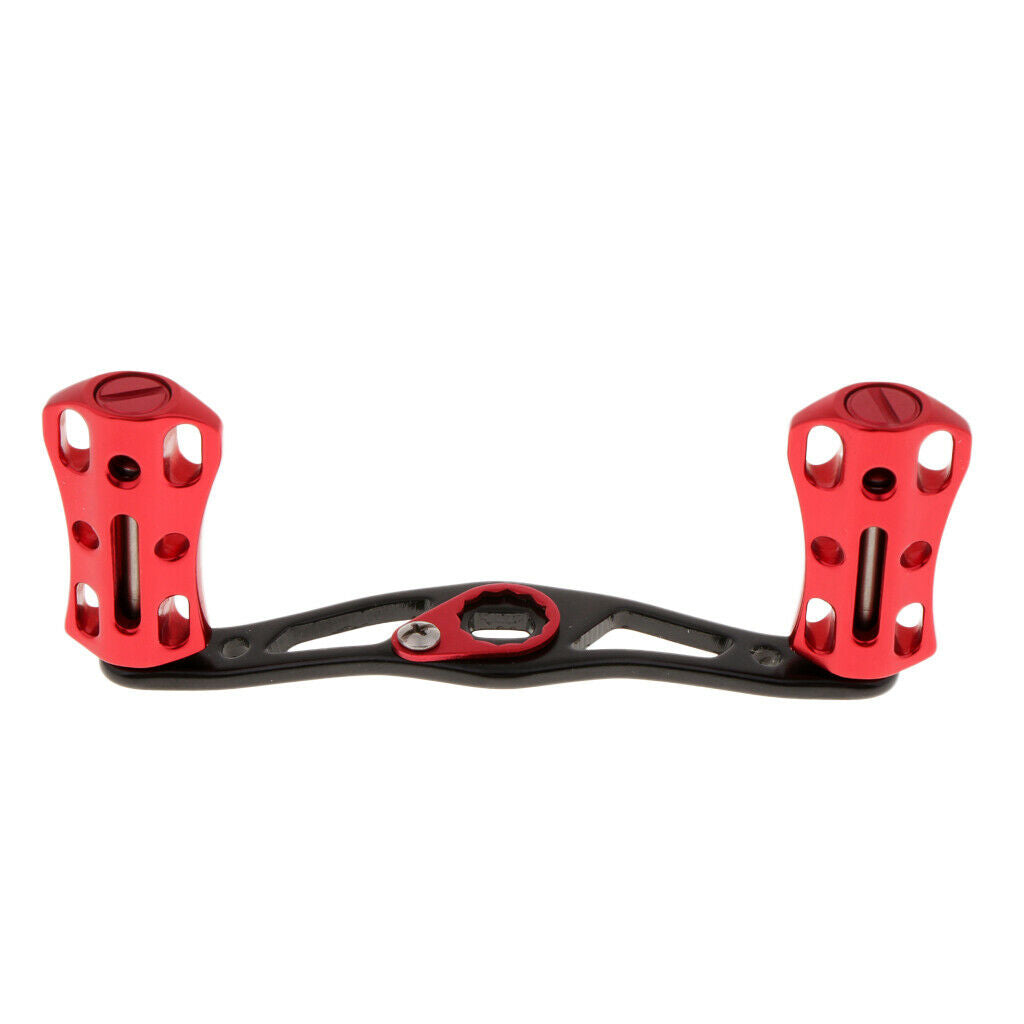 Aluminum Alloy Baitcasting Reel Handle Fishing Reel Rocker Arm Red