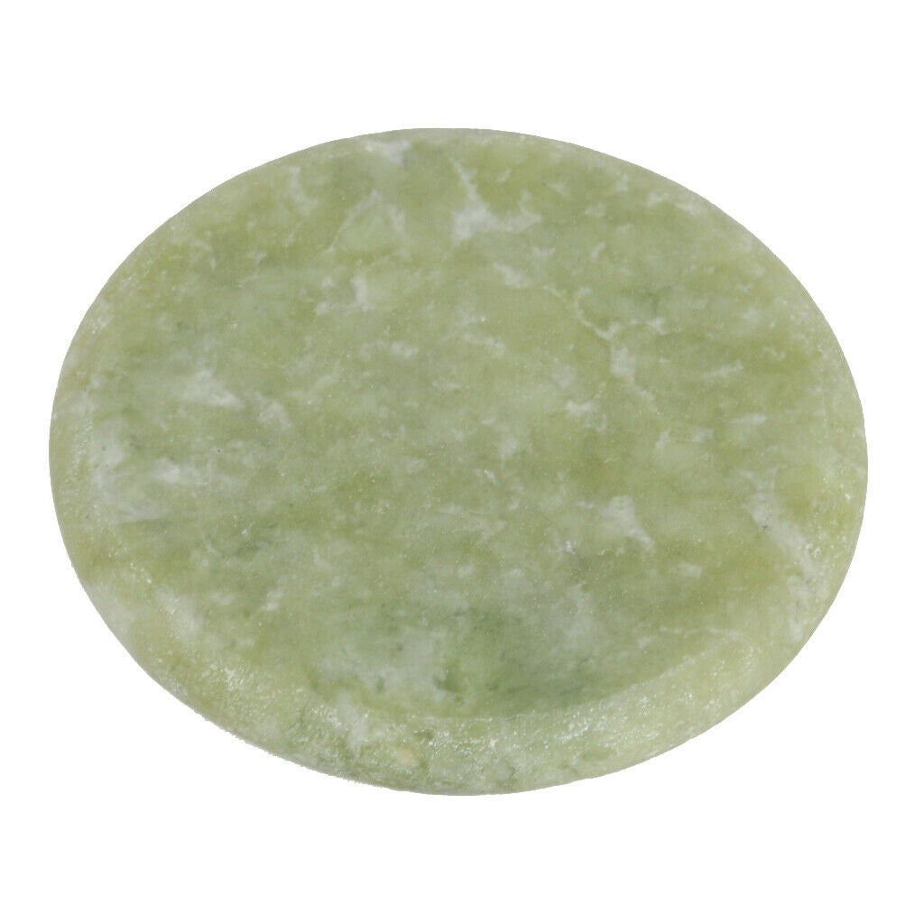 Round Eyelash Adhesive Glue Gasket Jade Holder Cosmetic Tool for Salon SPA