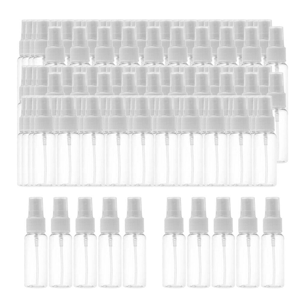 150Pcs 30ml Spray Fine Mist Sprayer Bottle Makeup Bottles Reusable Perfumes 30ml