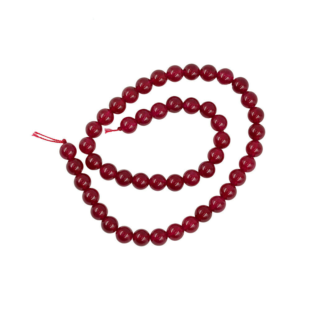 Natural Crystal Beads Stone Gem Round Loose Beads For