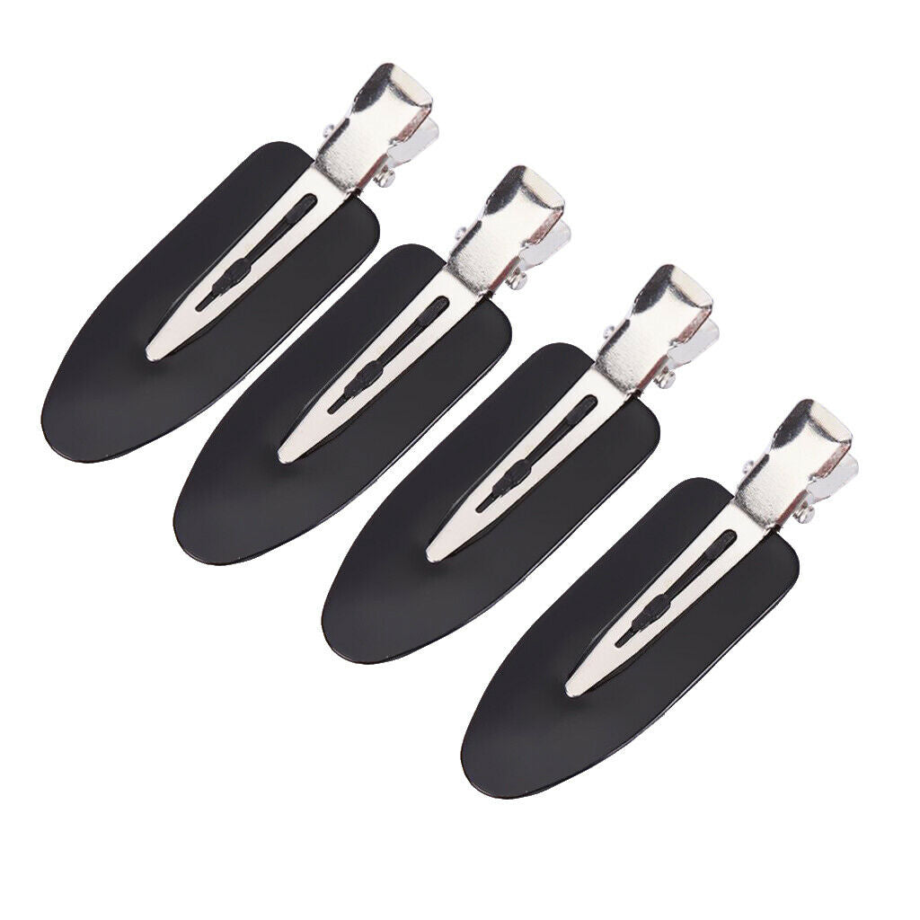 16x Durable Plastic No Bend Hair Clips No Mark Headwear Perming Clamps