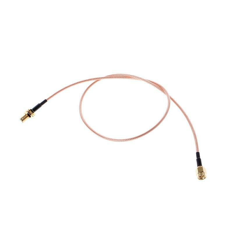 50cm RG316 Cable SMA Male Plug To SMA Female Jack Jumper Pigtail 20" FPV Wire