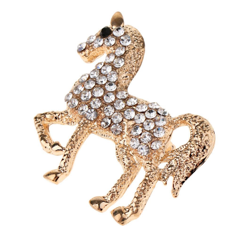 Elegant Animal Brooch Crystal Brooch Pins for Women Lady - for Banquet Wedding
