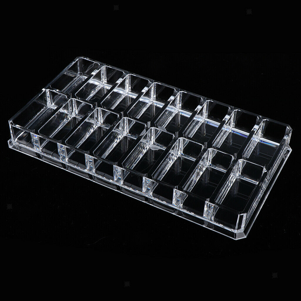 Acrylic Makeup Compact Powder Holder, Blushes, Highlighters Eyeshadow Organizer
