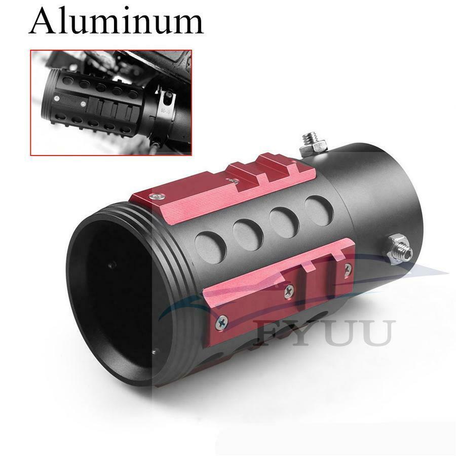 Universal Aluminum Straight Decoration decorative grenade Exhaust Pipe Mufflers