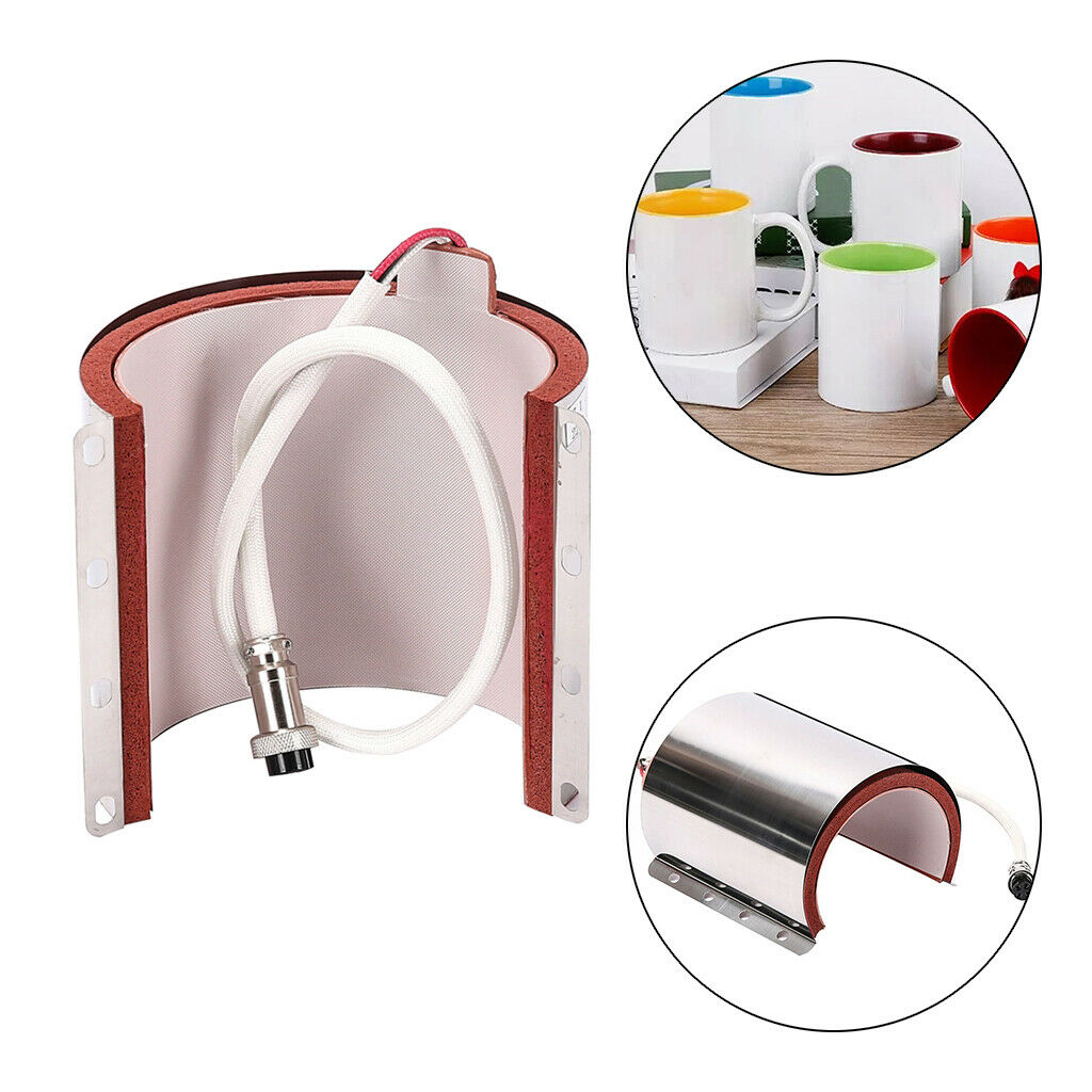 Mug Heat Press Sublimation Machine Parts Mat Pad Wrap DIY weather resistance