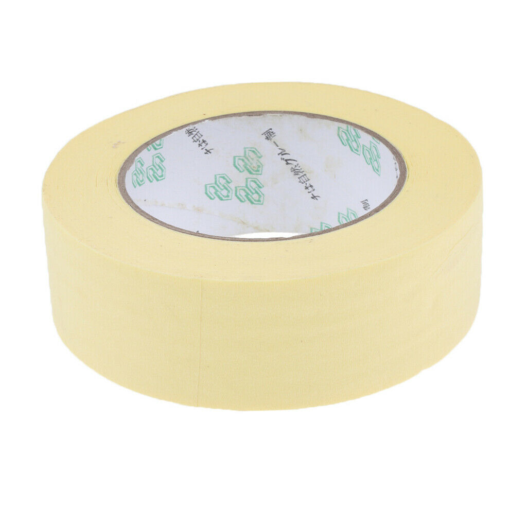 High Temperature Resistance Painters Masking Paper Tape Crepe Papel  Width 40mm