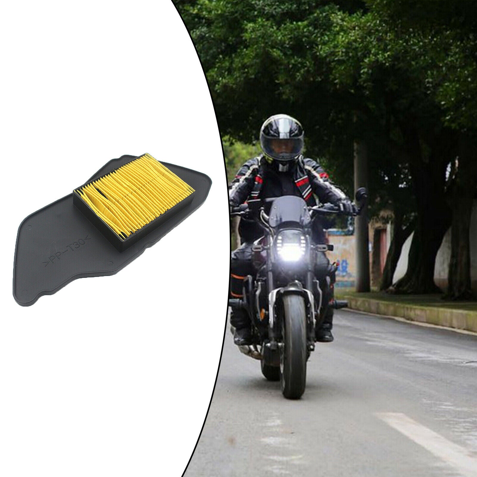 New Air Filter Air Clean Element for Yamaha ZUMA 125 YW125 BWS125