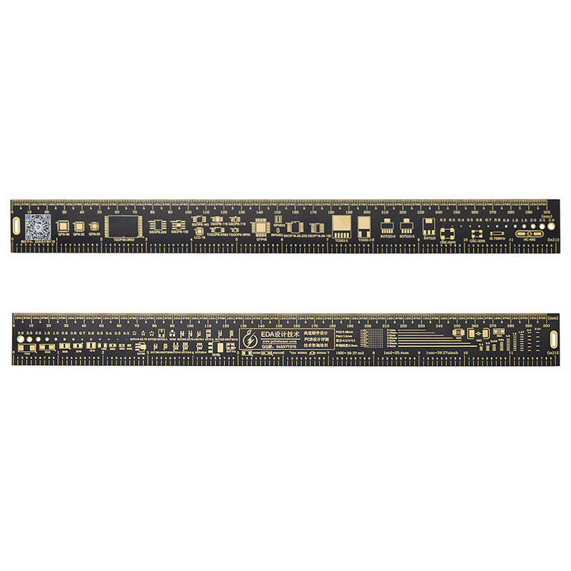 1pc PCB Ruler Measuring Tool High Precision Tools 30CM Handcraft Accessory