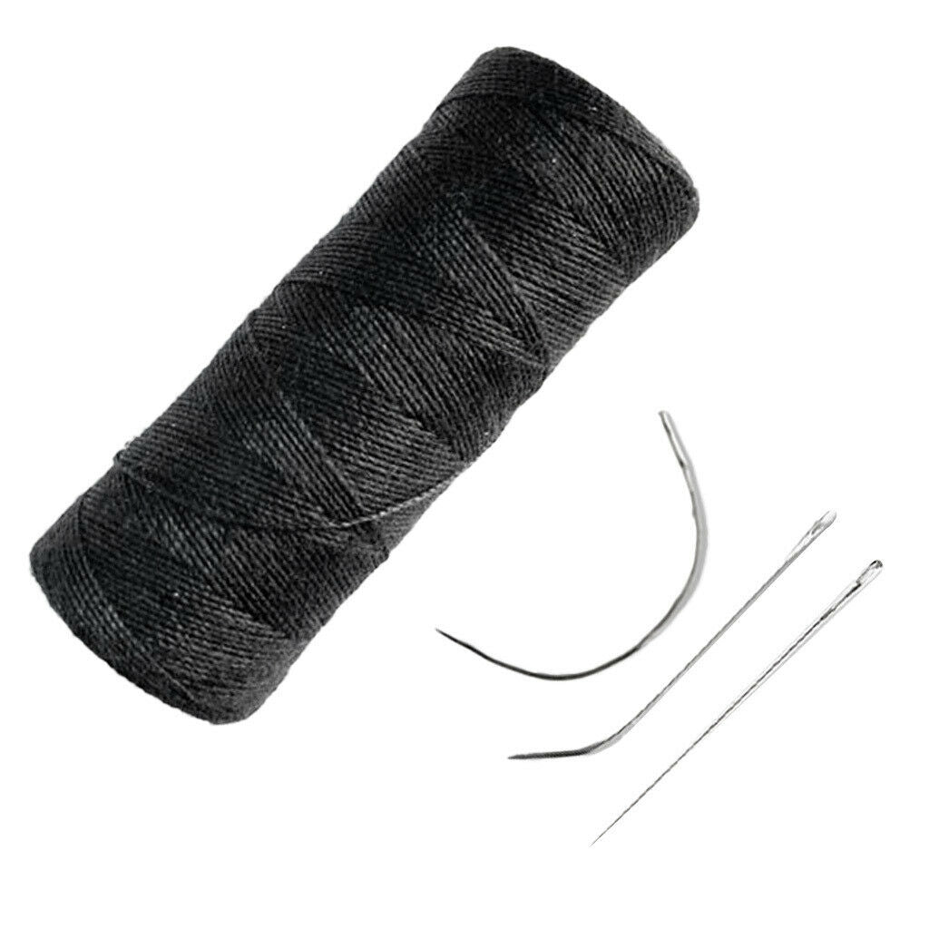 10pcs 2 Colours Professional Weaving Thread and 3 Types 30 Pieces Needles For