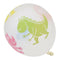 10X Dinosaur Printing Balloon Transparent Balloon Birthday Party Decoration Kids