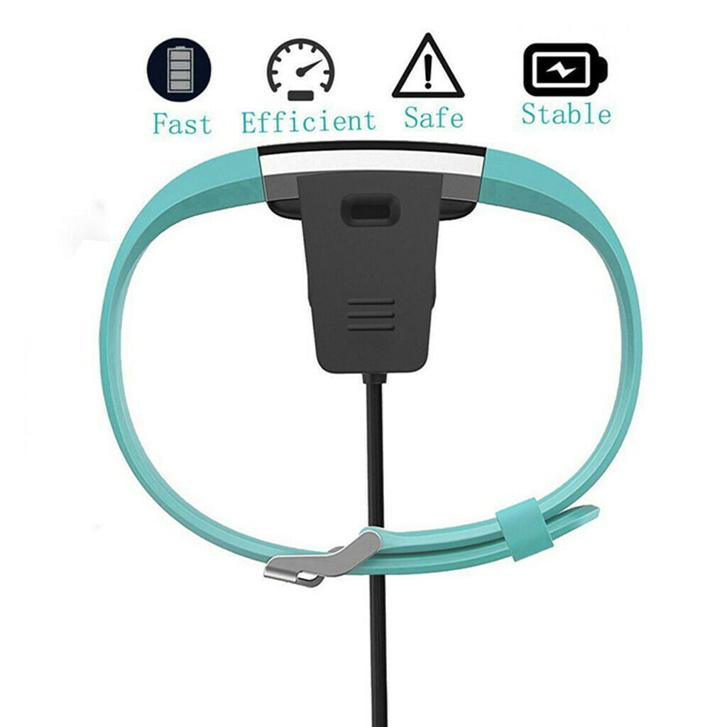 USB Charging Cable Charger Lead for Charge 2 Fitness Tracker Wristband