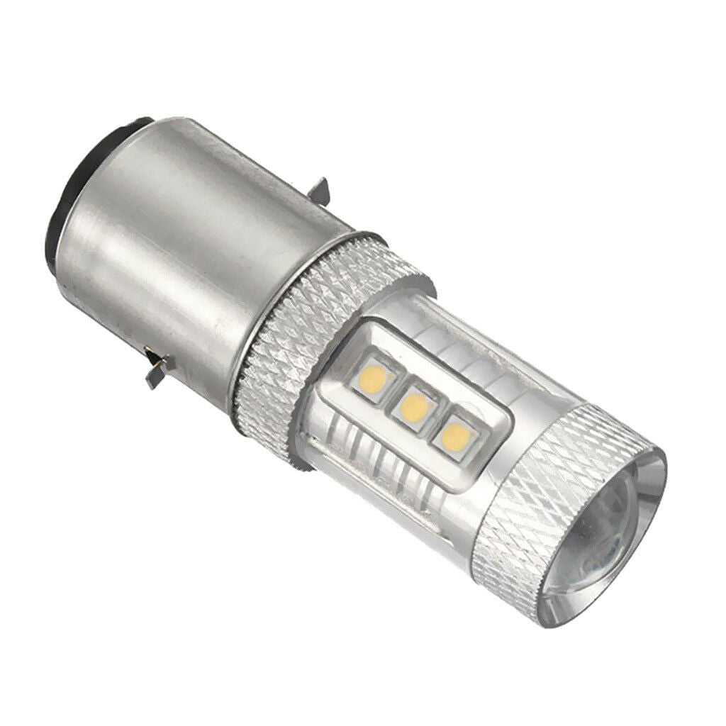 BA20D H6 H/L 80W 12V LED Scooter Headlight Bulb Fog light Headlamp Bulb